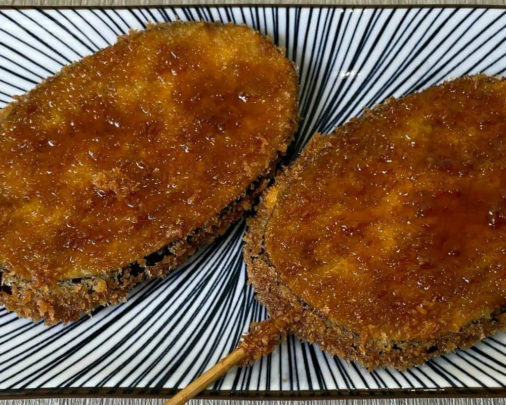 E15. Brochettes Aubergine